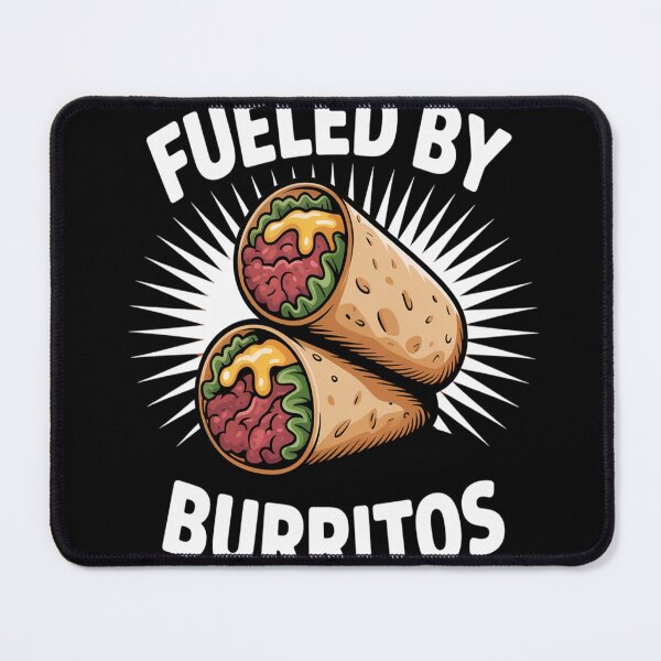 Item preview, Fueled by Burritos designed and sold by TheRetroStyle.