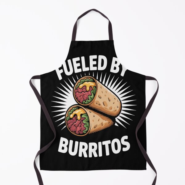 Item preview, Fueled by Burritos designed and sold by TheRetroStyle.