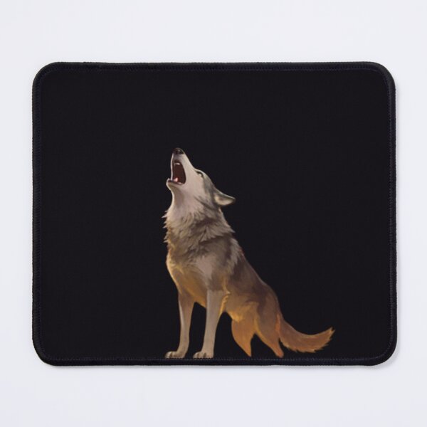 Item preview, Wolf Howls as Dark Sacred Cathedral Burns designed and sold by GeoWhimsy Studio.