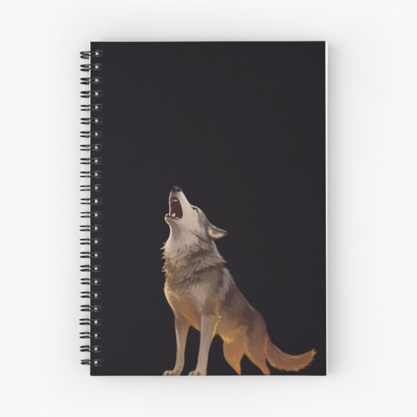 Item preview, Wolf Howls as Dark Sacred Cathedral Burns designed and sold by GeoWhimsy Studio.