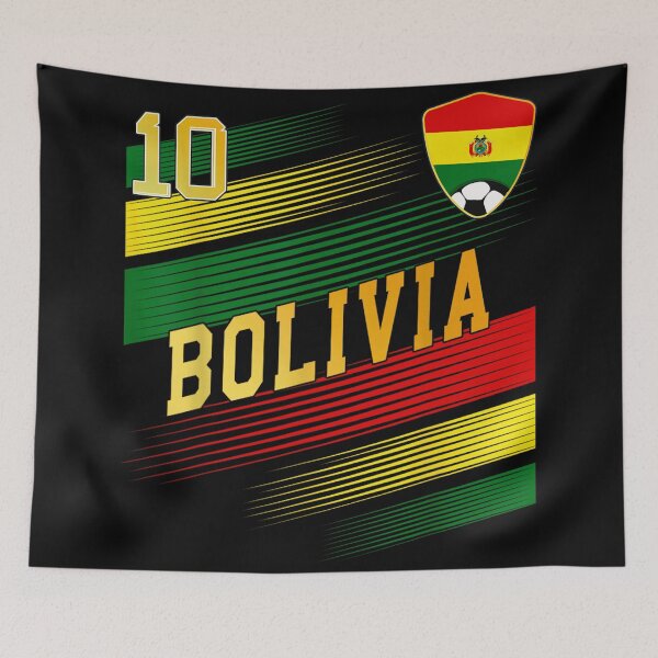 Item preview, Bolivia Soccer Retro Flag Football Team Bolivia Fan Design designed and sold by WilliaMaler.