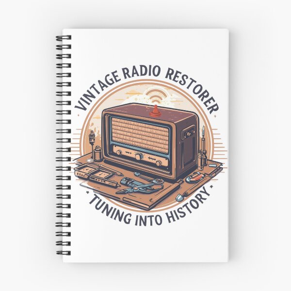 Item preview, Vintage Radio Restorer – Analog Sound Society designed and sold by KapiPrint.
