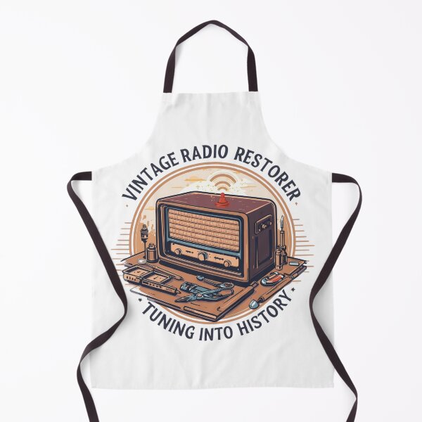 Item preview, Vintage Radio Restorer – Analog Sound Society designed and sold by KapiPrint.