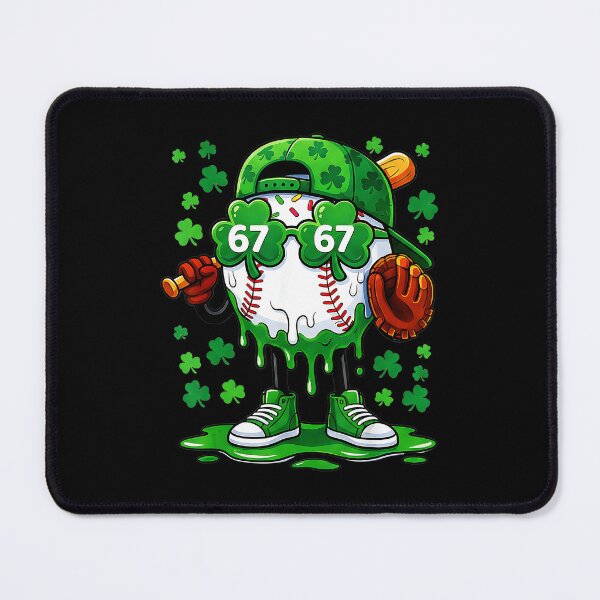 Item preview, 67 Baseball Drip Shamrock Funny St Patricks Style designed and sold by miaa-artistshop.