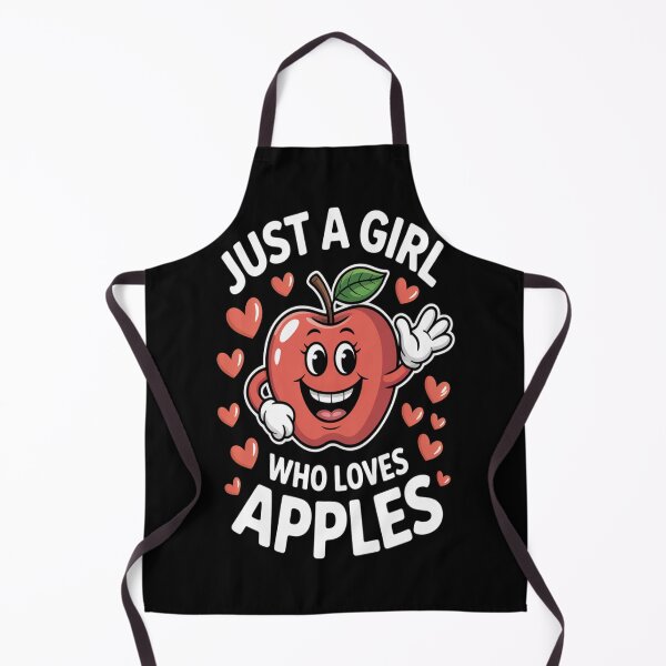 Item preview, Funny Apple Art For Girls Kids Women Apple Fruit Lover Apple  designed and sold by TheRetroStyle.