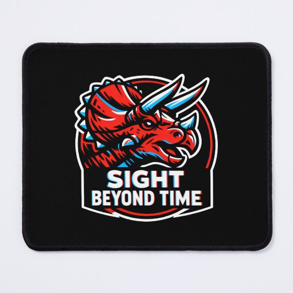 Item preview, Anaglyph Triceratops Sight Beyond Time Pop Art designed and sold by SplashTastic.