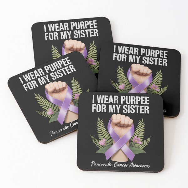 Item preview, Wear Purple For My Sister Pancreatic Cancer Awareness designed and sold by Formatage.