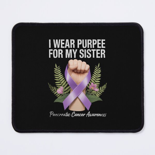 Item preview, Wear Purple For My Sister Pancreatic Cancer Awareness designed and sold by Formatage.