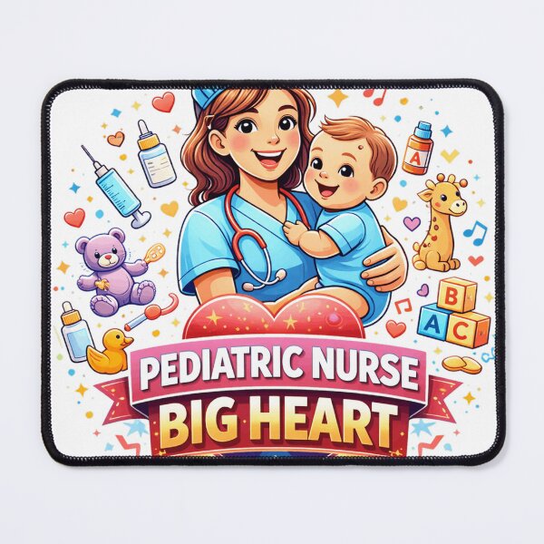 Item preview, Pediatric Nurse Big Heart Design designed and sold by the-dovlat.