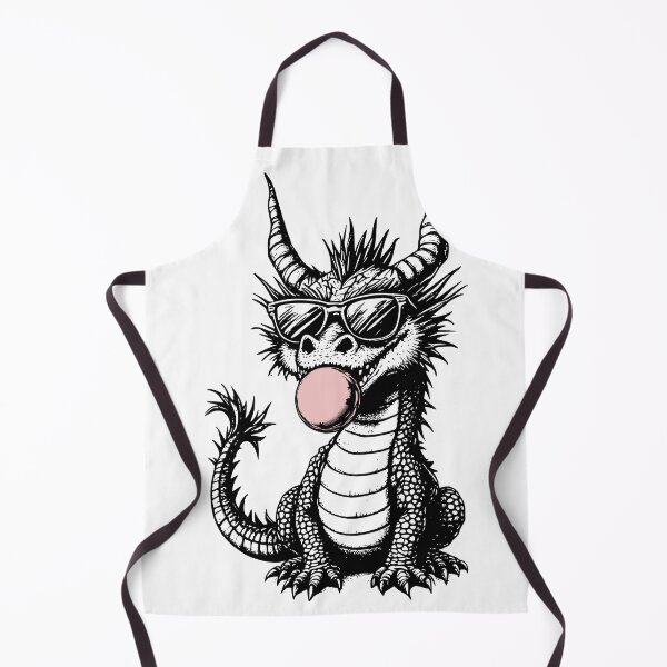 Item preview, Stylish Dragon Blowing Bubblegum designed and sold by YV Designs & Stuff.