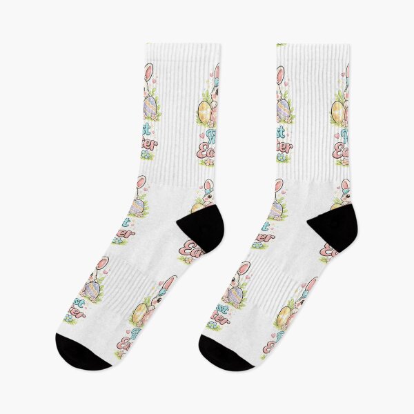 Item preview, First Easter Cute Baby Bunny Design designed and sold by StyleLap.