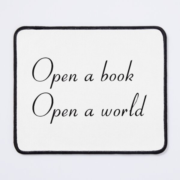 Item preview, Open a book. Open a world. designed and sold by M.O.K..