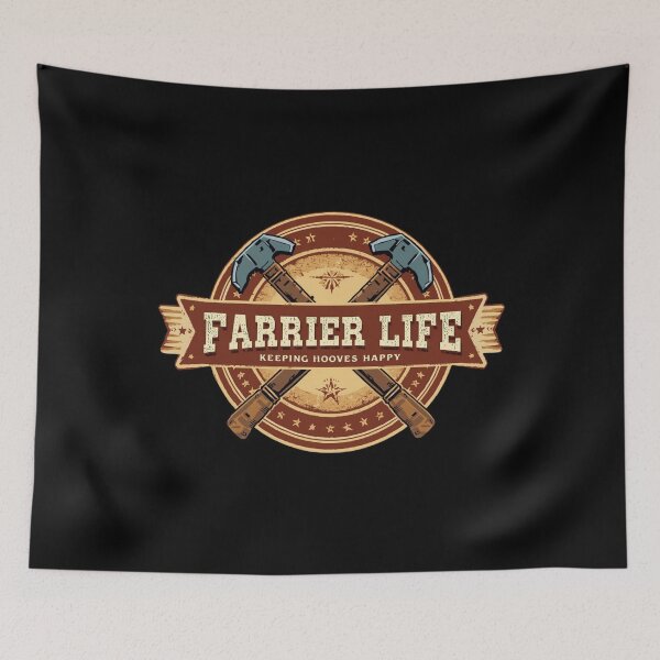 Item preview, Farrier Life – Hoof Care Specialist designed and sold by KapiPrint.