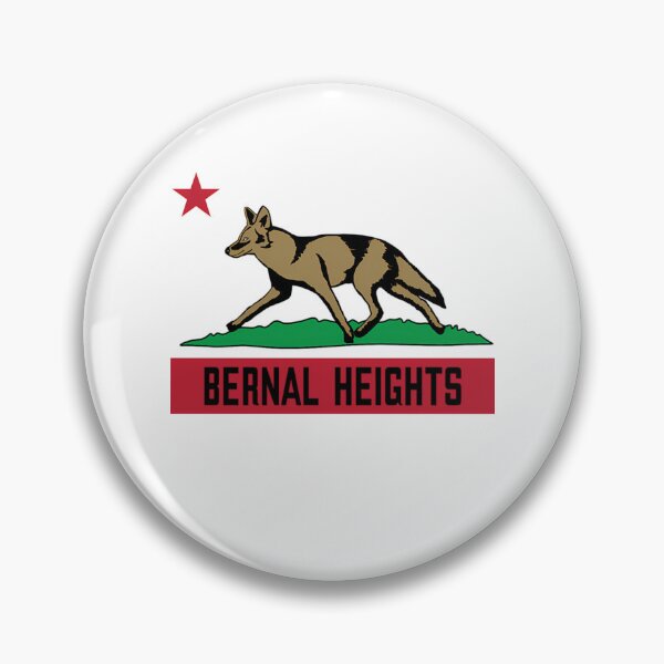 Item preview, Bernal Heights Coyote Logo San Francisco California designed and sold by CMSenseiStore.