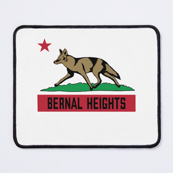 Item preview, Bernal Heights Coyote Logo San Francisco California designed and sold by CMSenseiStore.