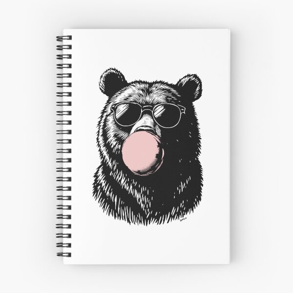 Item preview, Cool Bear Blowing Bubblegum designed and sold by YV Designs & Stuff.