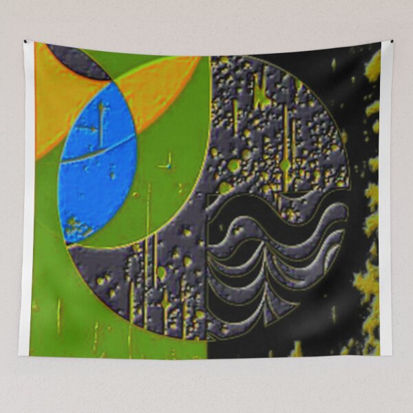 Item preview, part abstract dark fluorescence 1.4 colorful geometric abstract design designed and sold by SmashingDeals.