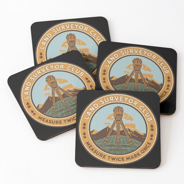 Item preview, Land Surveyor Club – Measuring The World designed and sold by KapiPrint.