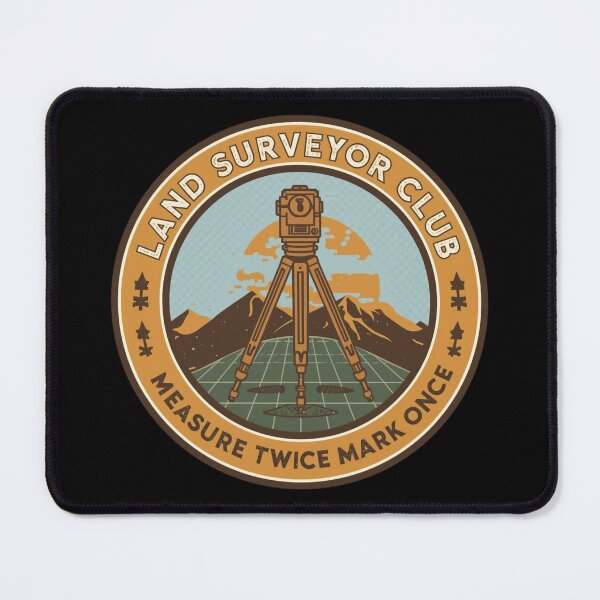 Item preview, Land Surveyor Club – Measuring The World designed and sold by KapiPrint.