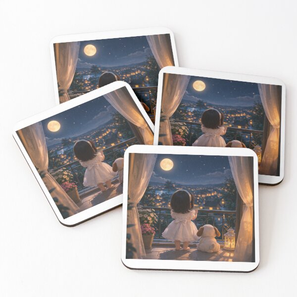 Item preview, Moonlight Calm Moment designed and sold by Ramaniartstudio.