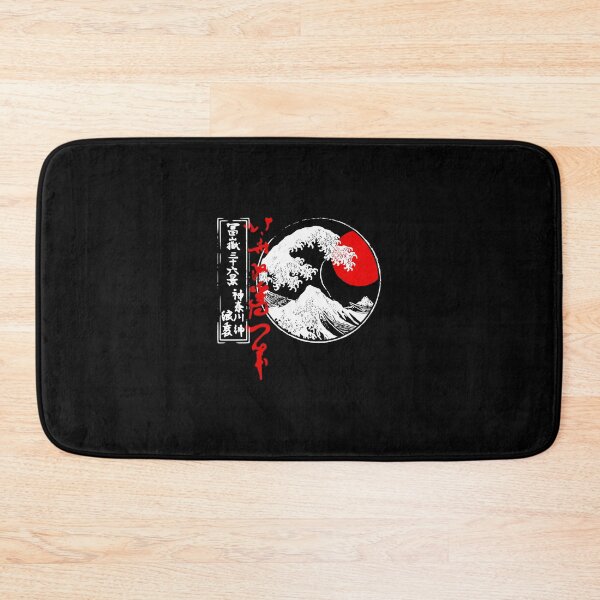 Item preview, Great Wave Japanese Style Red Sun Vintage Tattoo  designed and sold by titanlevi.