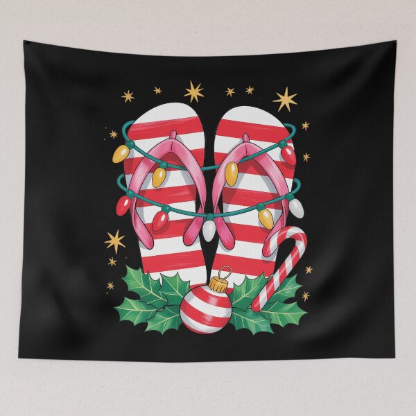 Item preview, Tropical Xmas Summer Vacation Flip Flops Christmas In July designed and sold by Formatage.