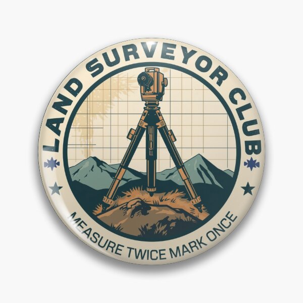 Item preview, Land Surveyor Club – Measuring The World designed and sold by KapiPrint.