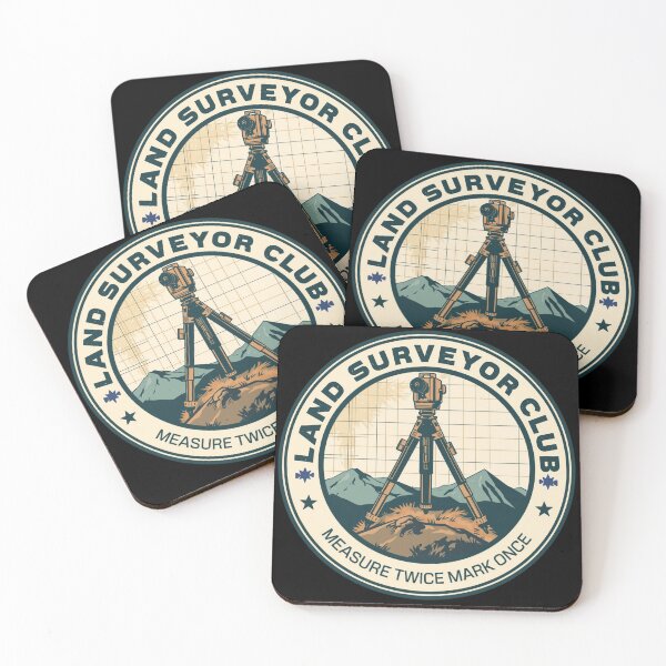 Item preview, Land Surveyor Club – Measuring The World designed and sold by KapiPrint.
