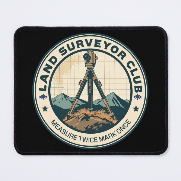 Item preview, Land Surveyor Club – Measuring The World designed and sold by KapiPrint.