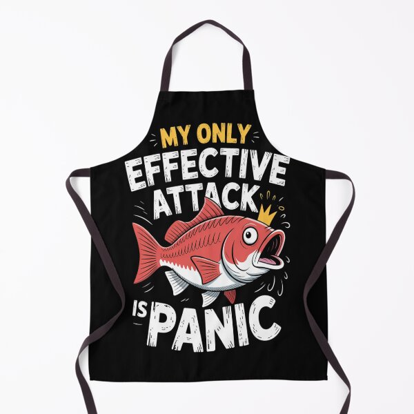 Item preview, Fish My Only Effective Attack Is Panic designed and sold by HaiharryCartoon.