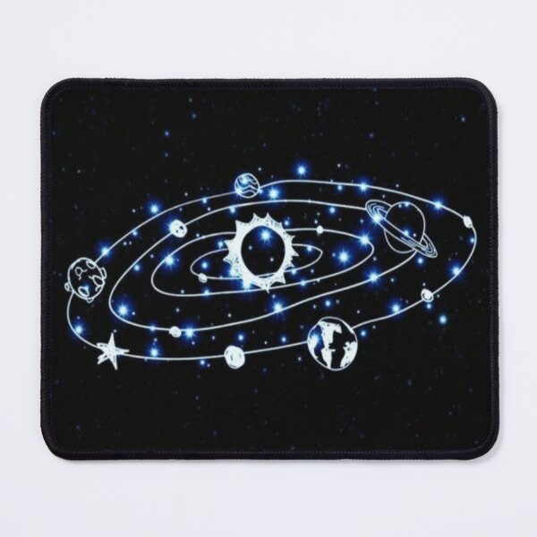 Item preview, Planets orbiting and the central sun designed and sold by NivyasArtistry.