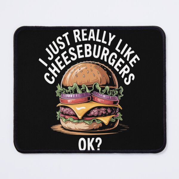 Item preview, Funny Cheeseburger Hamburger Art Food Burger Lover designed and sold by TheRetroStyle.