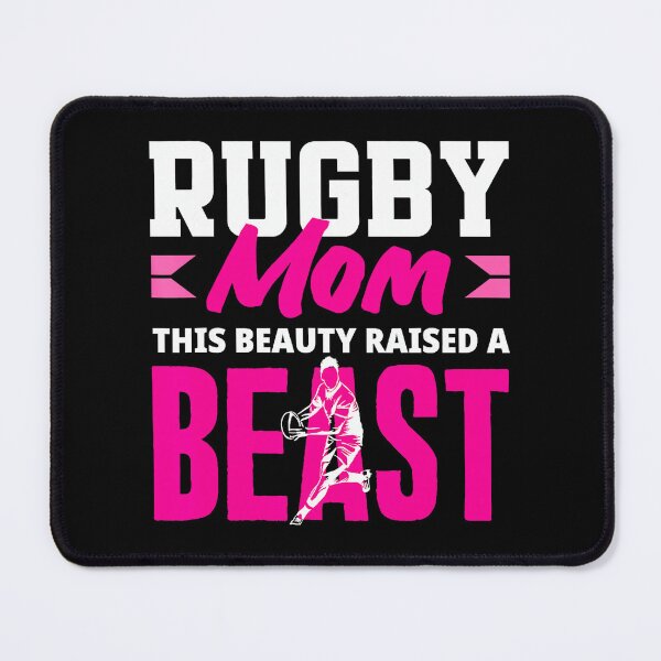 Item preview, Rugby Mom Raised a Beast Proud Mama  designed and sold by GabrieSketcham.