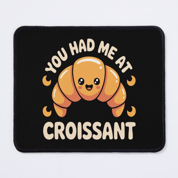 Item preview, Funny Croissant  designed and sold by TheRetroStyle.