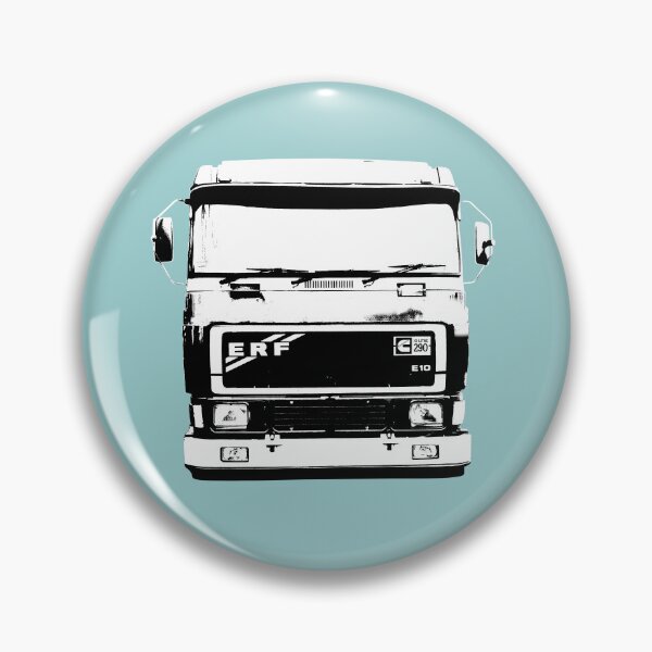 Item preview, Classic 1980s ERF E Series E10 lorry monoblock black/white designed and sold by soitwouldseem.