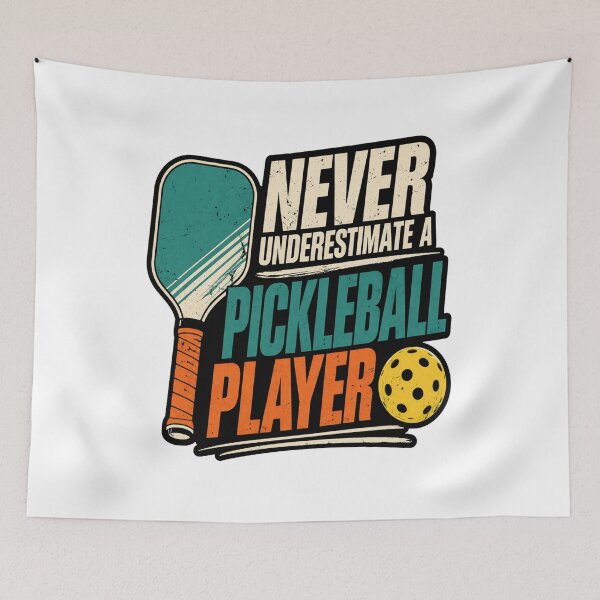 Item preview, Never Underestimate a Pickleball Player Shirt – Funny Gift for Players designed and sold by Pickleball-Gift.