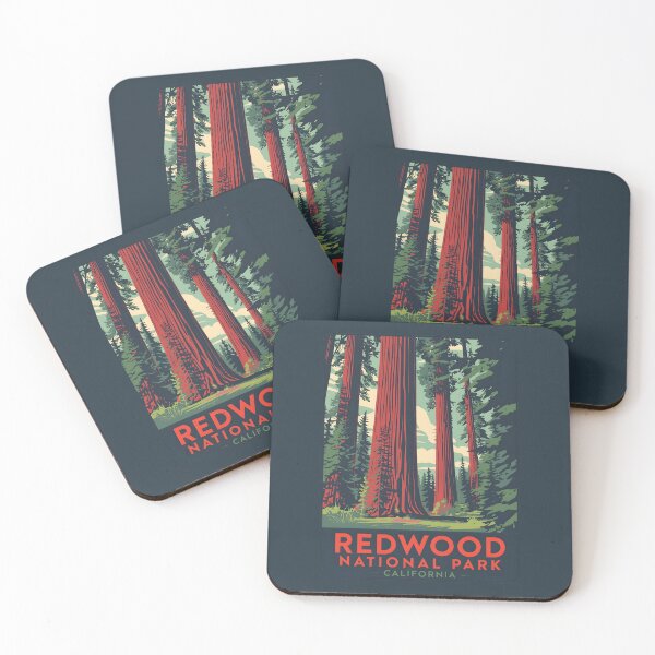Item preview, Redwood National Park - California designed and sold by GoodOldVintage.