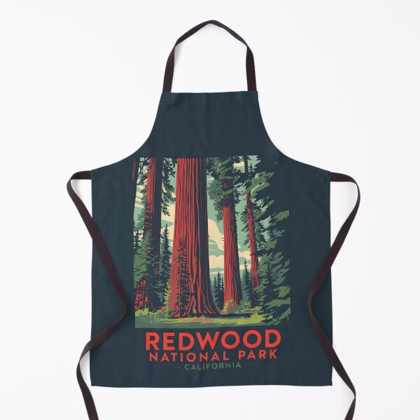 Item preview, Redwood National Park - California designed and sold by GoodOldVintage.