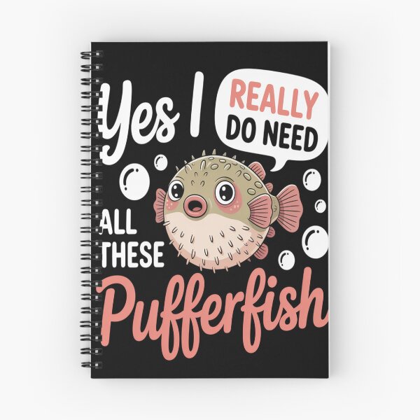 Item preview, Funny Fish Cute Balloonfish  designed and sold by TheRetroStyle.