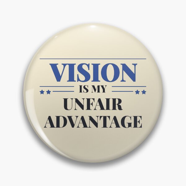 Item preview, Vision is my unfair advantage - Dark typography designed and sold by Revextyr.