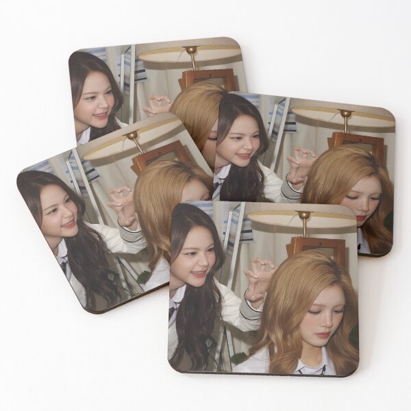 Item preview, Hearts2Hearts Carmen and Yuha Rude Unofficial Collectible K-pop Art designed and sold by Valereekmerch.