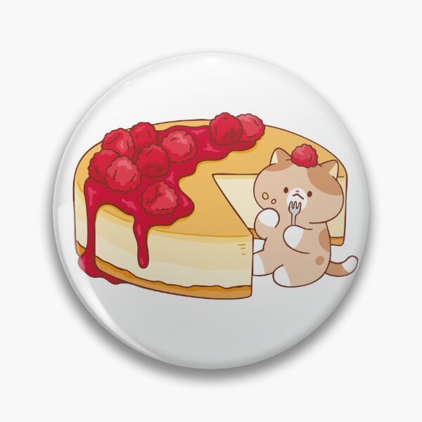 Item preview, Cat with Raspberry Cheesecake designed and sold by salposi.