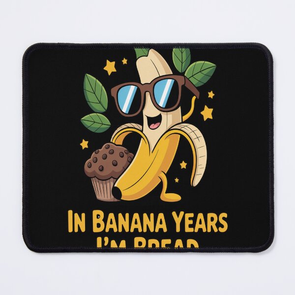 Item preview, Funny Fruit In Banana Years I_m Bread Banana Bread Baking  designed and sold by TheRetroStyle.