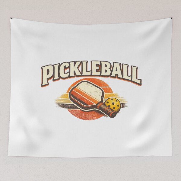 Item preview, Vintage Pickleball Badge Shirt – Retro Gift for Players designed and sold by Pickleball-Gift.