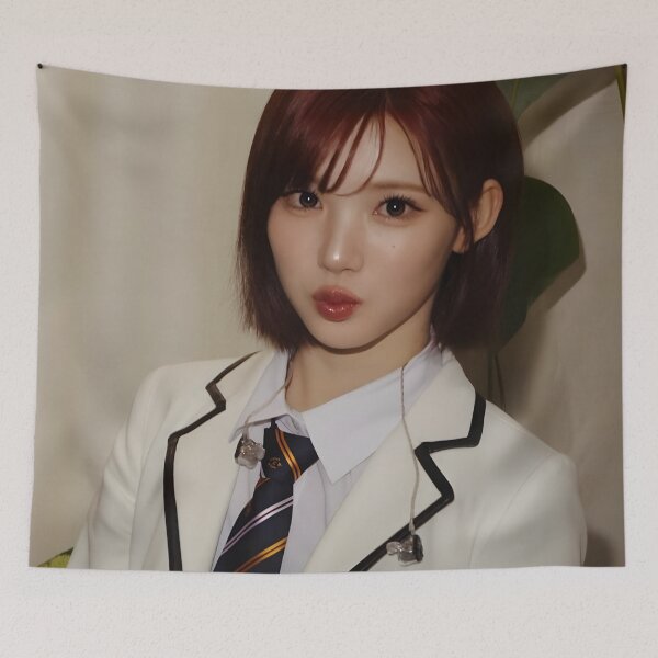 Item preview, Hearts2Hearts Jiwoo Rude K-pop Aesthetic Collectible Merch designed and sold by Valereekmerch.