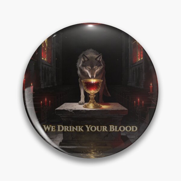 Item preview, Wolf Presides Over Dark Sacred Communion designed and sold by GeoWhimsy Studio.