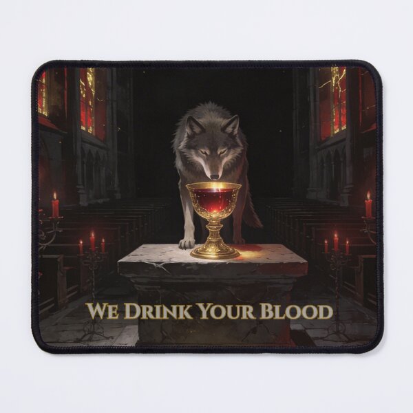 Item preview, Wolf Presides Over Dark Sacred Communion designed and sold by GeoWhimsy Studio.