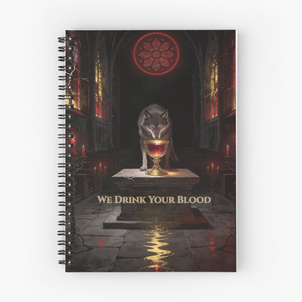 Item preview, Wolf Presides Over Dark Sacred Communion designed and sold by GeoWhimsy Studio.