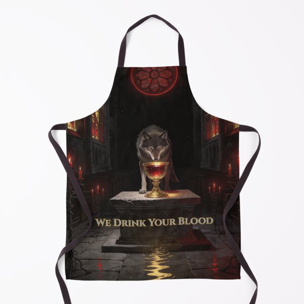 Item preview, Wolf Presides Over Dark Sacred Communion designed and sold by GeoWhimsy Studio.
