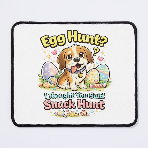Item preview, Egg Hunt I Thought You Said Snack Hunt Funny Easter Dog Design designed and sold by StyleLap.